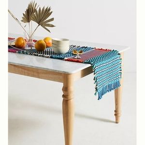 NWT Anthropologie Bon Stripes Table Runner